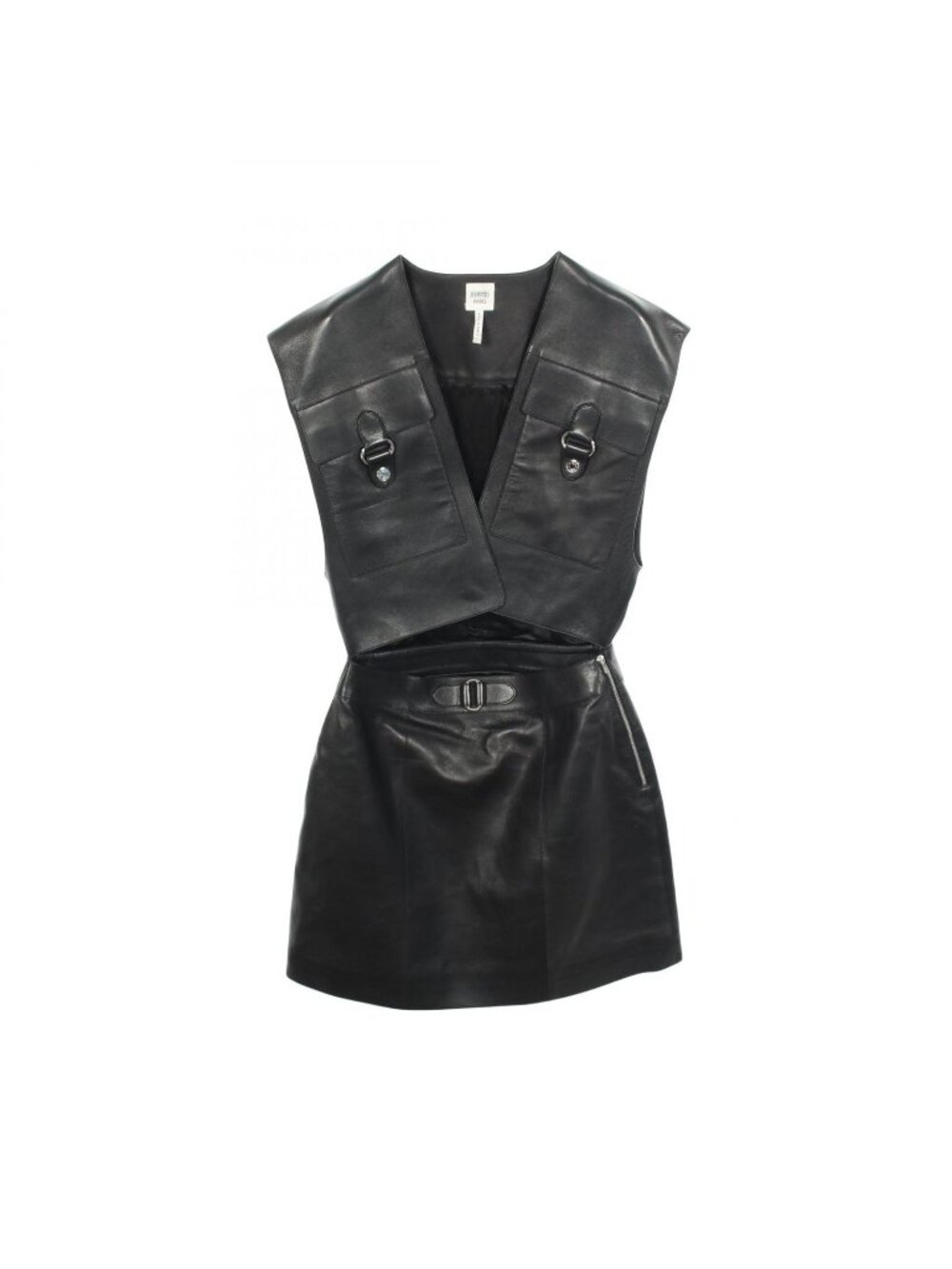 Hermes Dress Sellier Buttons Lambskin
